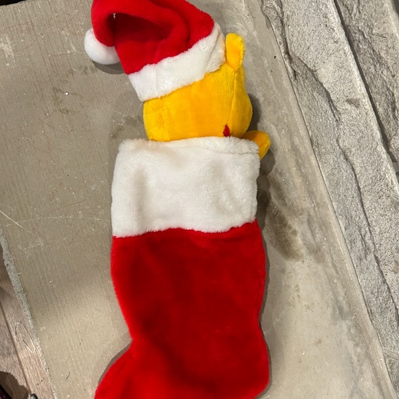 Vintage Pooh stocking - Picture 3 of 3